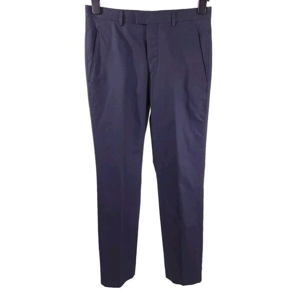 Jil Sander by RAF Simons Tailor Made Trousers 44 US M Navy Cotton Stretch Pant - Picture 1 of 7